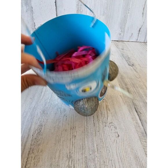 Unique snowman scary Xmas basket decor glitter home decor - Picture 6 of 8